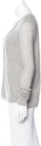 Thumbnail for your product : Rebecca Taylor Open Knit Wool Blend Top