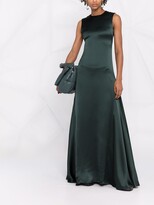 Thumbnail for your product : AMI Paris Sleeveless Flared Maxi Dress