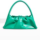 Thumbnail for your product : Themoire Hera Ruched Faux-Leather Shoulder Bag