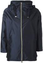 Thumbnail for your product : Herno three-quarters sleeve hooded coat