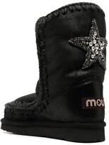 Thumbnail for your product : Mou Embellished Star Snow Boots