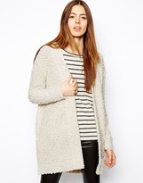 Thumbnail for your product : ASOS COLLECTION Longline Jacket In Chunky Knit Texture