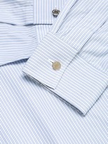 Thumbnail for your product : Hermes Pre-Owned Striped Bomber Jacket