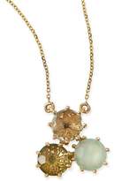 Thumbnail for your product : KALAN by Suzanne Kalan Multi-Stone Green Cluster Pendant Necklace