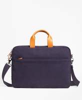 Thumbnail for your product : Brooks Brothers Brushed Cotton Twill Briefcase