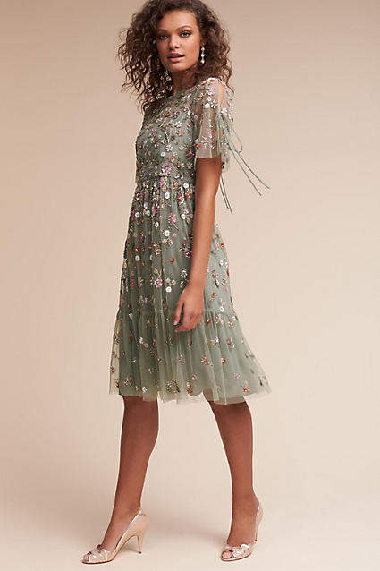 Anthropologie Bobbi Wedding Guest Dress - ShopStyle