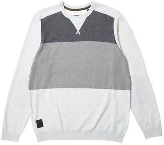 Point Zero Long Sleeve Colour Block Sweater