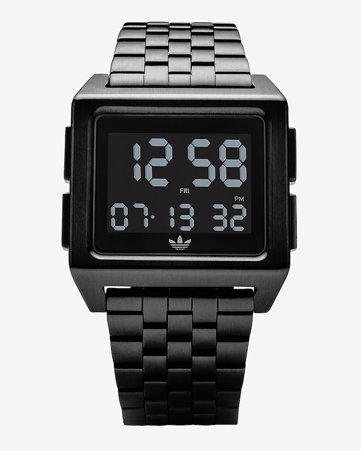 adidas watch stainless steel