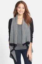 Thumbnail for your product : RD Style Open Front Waterfall Cardigan