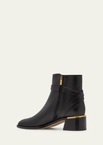 Thumbnail for your product : Jimmy Choo Diantha Leather Buckle Ankle Booties