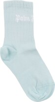 Thumbnail for your product : Palm Angels Socks & Hosiery Sky Blue