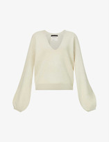 Thumbnail for your product : Frenckenberger V-neck cashmere jumper