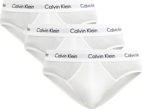 Calvin Klein Underwear Men's White Briefs | ShopStyle