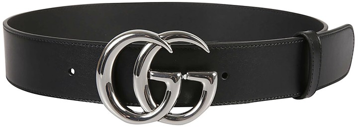 womens gucci belt with silver buckle