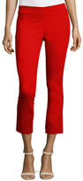 Thumbnail for your product : Veronica Beard Calla Lillies Cropped Satin Pants