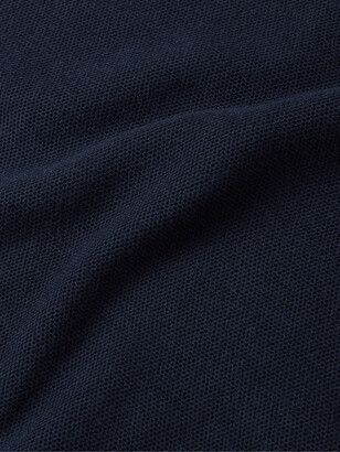 Sunspel Slim-Fit Cotton-Piqué Polo Shirt