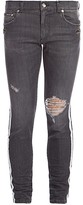 Thumbnail for your product : Dolce & Gabbana Side Tape Distressed Jeans