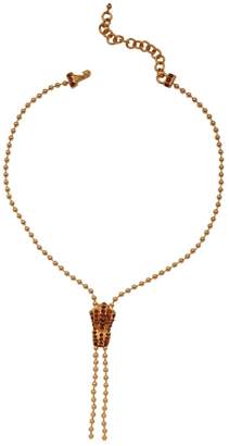 Christian Dior Vintage Gold Metal Necklace