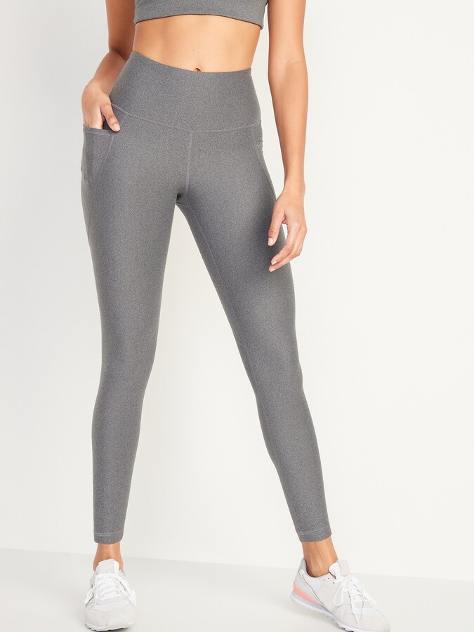Old Navy High-Waisted PowerSoft 7/8 Leggings for Women - ShopStyle