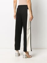 Thumbnail for your product : McQ Swallow Bi-Colour Wide Leg Track Pants