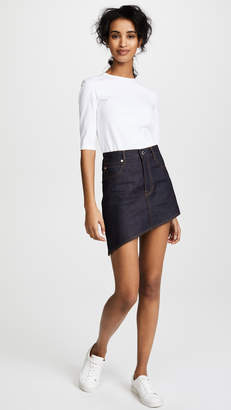 Helmut Lang Asymmetric 5 Pocket Skirt