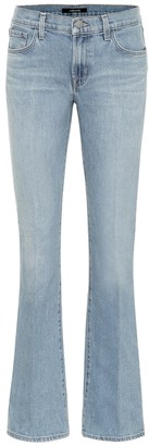 Sallie mid-rise flared jeans