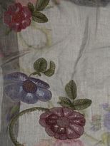 Thumbnail for your product : Faliero Sarti Wool Scarf With Floral Pattern