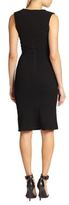 Thumbnail for your product : L'Agence Ruched Square-Neck Dress