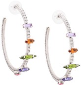 Thumbnail for your product : Dannijo Izzy hoop earrings