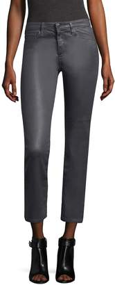 AG Adriano Goldschmied Women's Jodi Crop Leatherette Jeans