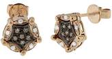 Thumbnail for your product : Diversa 14K Rose Gold Cognac & White Diamond Earrings