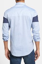 Thumbnail for your product : 7 Diamonds 'Blue Orchid' Mixed Print Sport Shirt