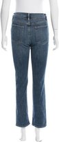 Thumbnail for your product : Frame Denim Distressed Straight-Leg Jeans