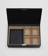 Thumbnail for your product : Bottega Veneta NERO INTRECCIATO NAPPA LEATHER JEWELRY BOX