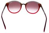 Thumbnail for your product : Emilio Pucci Gradient Round Sunglasses