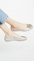 Thumbnail for your product : Tory Burch Minnie Travel Logo Ballet Flats