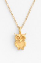 Thumbnail for your product : Dogeared 'Reminder - Wisdom' Boxed Owl Pendant Necklace