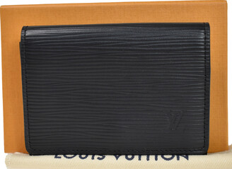 Louis Vuitton Card holder Monogram Reverse Light brown Dark brown Leather  Cloth ref.217223 - Joli Closet