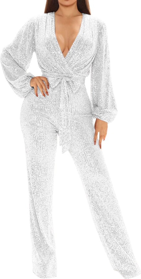 YOGALULU Silk Playsuit Sleeveless Jumpsuit For Women Uk Baggy