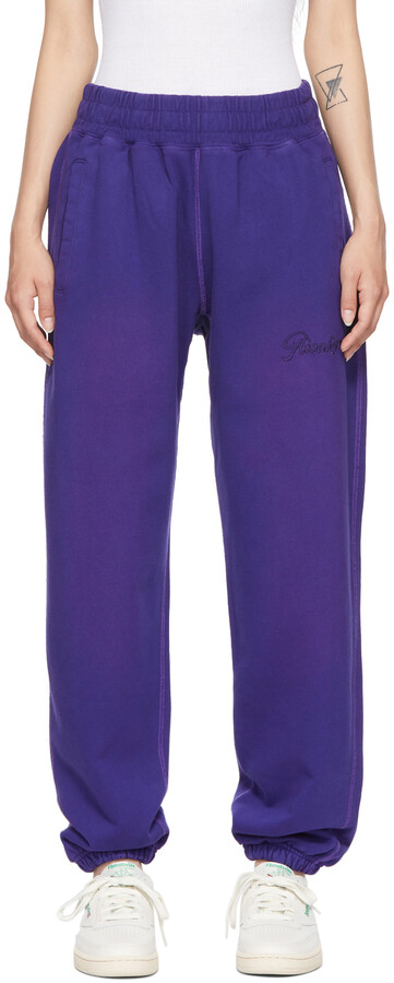 Awake NY Purple Sun-Bleached Logo Lounge Pants - ShopStyle Joggers & Sweats