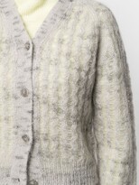 Thumbnail for your product : Acne Studios Wavy Knit Cardigan