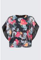 Thumbnail for your product : Select Fashion Womens Multi Floral Block Bubble Blouse - size 6
