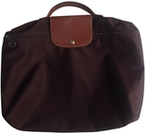 Thumbnail for your product : Longchamp Brown Cotton Clutch bag
