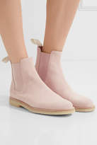 Thumbnail for your product : Common Projects Suede Chelsea Boots - Blush