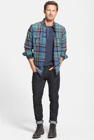 Thumbnail for your product : Gant 'E. Stamford' Twill Plaid Sport Shirt