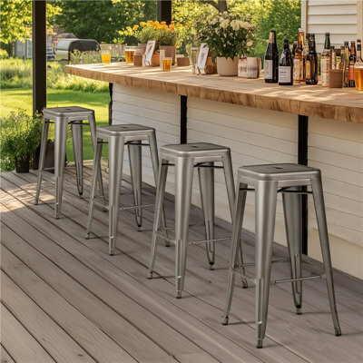 Williston Forge Winfred 30\ Bar Stool