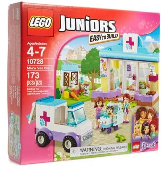 Lego Toddler Girl's Juniors Mia's Vet Clinic - 10728