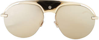 Christian Dior Dio(R)evolution Mirrored Aviator Sunglasses