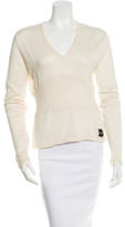 Thumbnail for your product : Just Cavalli Ribbed Knit Long Sleeve Sweater