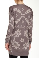 Thumbnail for your product : Abound Long Sleeve Patterned Cardigan (Juniors)